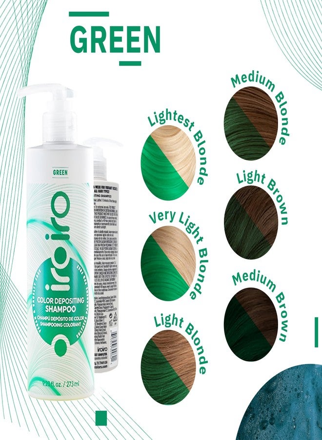 iroiro Color Depositing Shampoo (Green) - Image 5